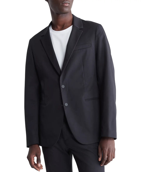 Calvin Klein Men's Black Athletic Slim-Fit Stretch Blazer | Calvin Klein In Lebanon
