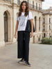 Sinsay Women's White Printed Round Neck T-Shirt | Sinsay In Lebanon
