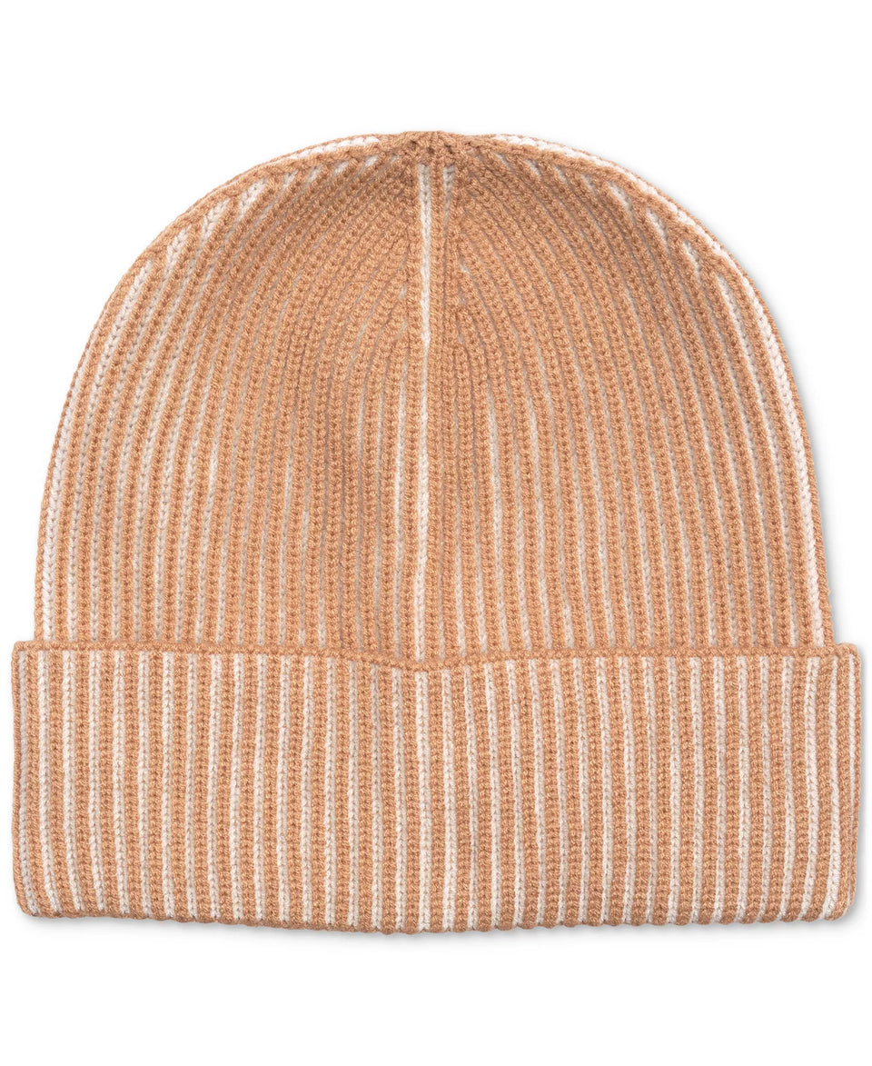 Alfani Men's Beige Two-Tone Plated Beanie | Alfani In Lebanon