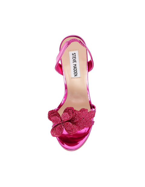 Steve Madden Women's Flamingo Pink Synthetic Ez Does It Heeled Sandals |Steve Madden In Lebanon