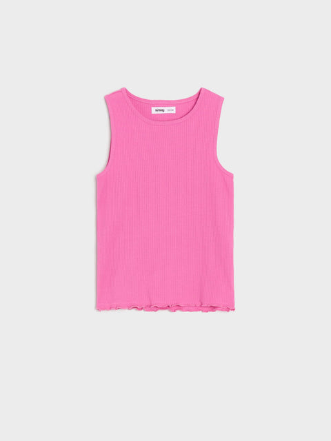 Sinsay Girl's Fuchsia Cami Tank Top | Sinsay In Lebanon