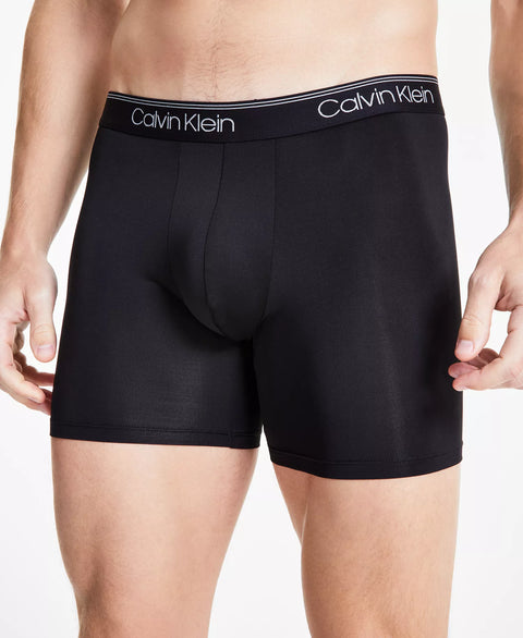 Calvin Klein Men's Black 3-Pack Microfiber Stretch Boxer Briefs Underwear  | Calvin Klein In Lebanon