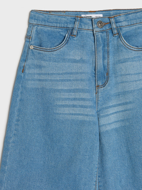 Sinsay Girl's Light Blue Wide Leg Jeans | Sinsay In Lebanon
