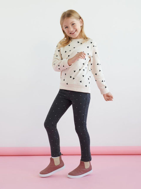 Sinsay Girl's Black Skinny Jeans ANFK852