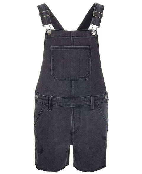 Epic Threads Girl's Oasis Black Wash Garden Romper | Epic Threads in Lebanon