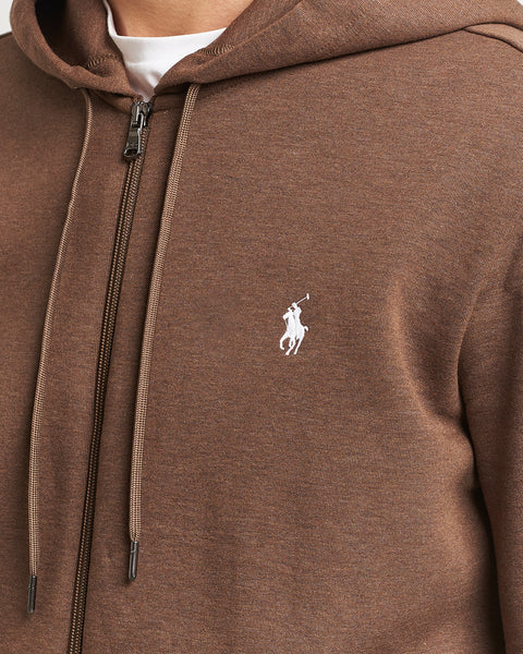 Polo Ralph Lauren Men's Brown Double Knitted Jacket | Polo Ralph Lauren In Lebanon