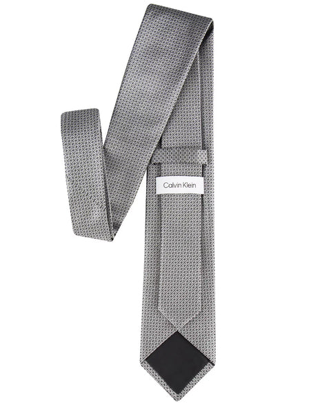 Calvin Klein Men's Charcoal Arlo Dot-Pattern Tie | Calvin Klein In Lebanon