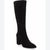Journee Collection Women's Black Ameylia Block Heel Knee High Boots