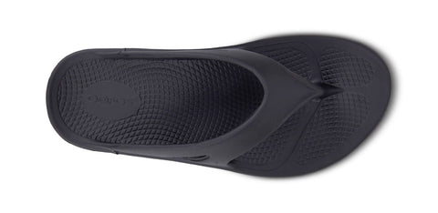 Oofos Men's Black Original Slipper | Oofos In Lebanon