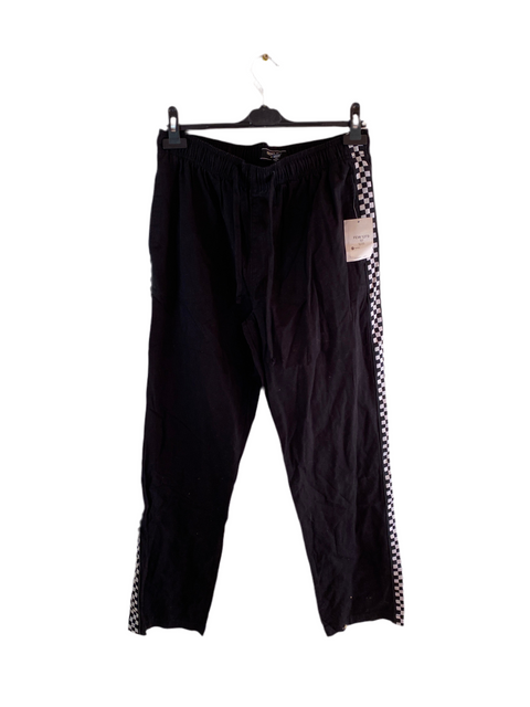 Forever 21 Men's Black Elastic Waistband High Rise Pant | Forever 21 In Lebanon