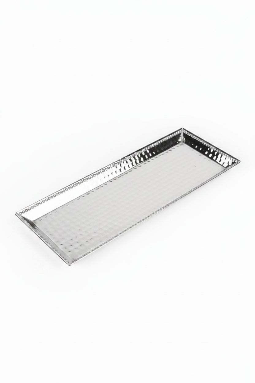 Lucky Tiger Stainless Steel Rectangular Tray(AM-736)