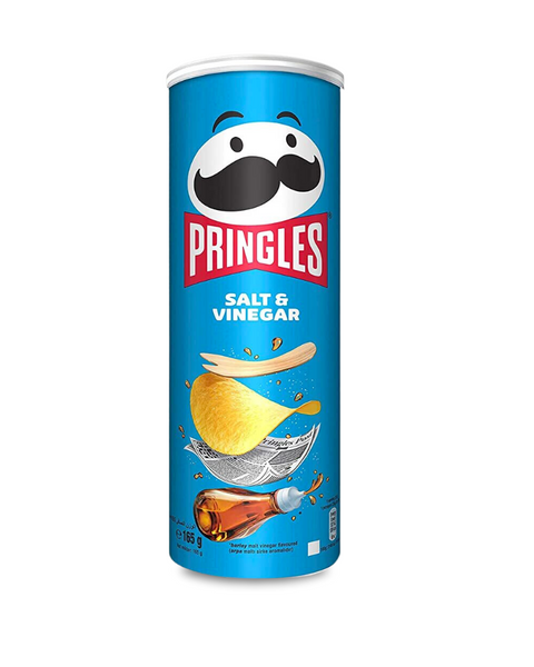 Pringles Chips Salt & Vinegar 165g | Pringles In Lebanon