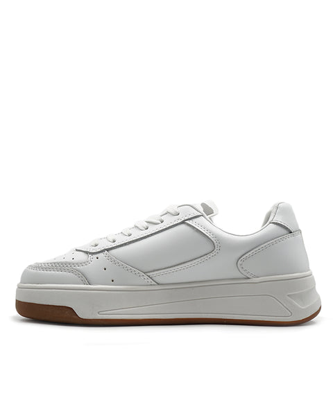 Trussardi Men's White Yury Low Sneakers |Trussardi In Lebanon