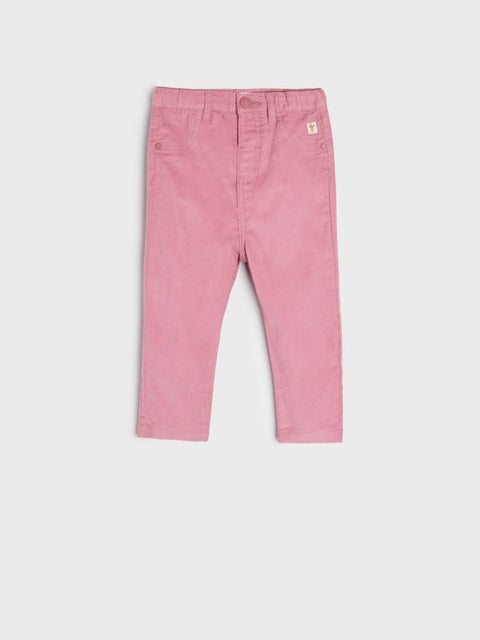 Sinsay Baby Girl's Light Purple Corduroy Pant |Sinsay In Lebanon