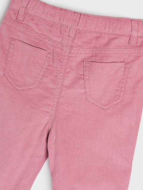Sinsay Baby Girl's Light Purple Corduroy Pant |Sinsay In Lebanon