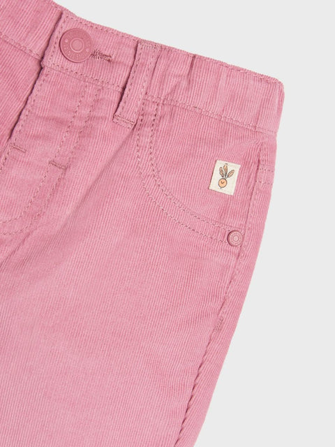Sinsay Baby Girl's Light Purple Corduroy Pant |Sinsay In Lebanon