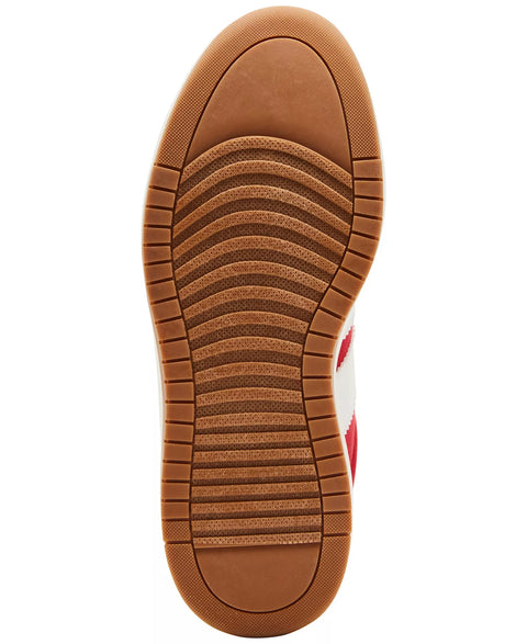 Madden Girl Women's Red Navida  Lace-Up Low-Top Platform  Sneakers |Madden Girl in Lebanon