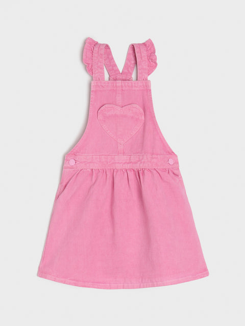 Sinsay Girl's Pink Denim Strappy Dress|Sinsay In Lebanon