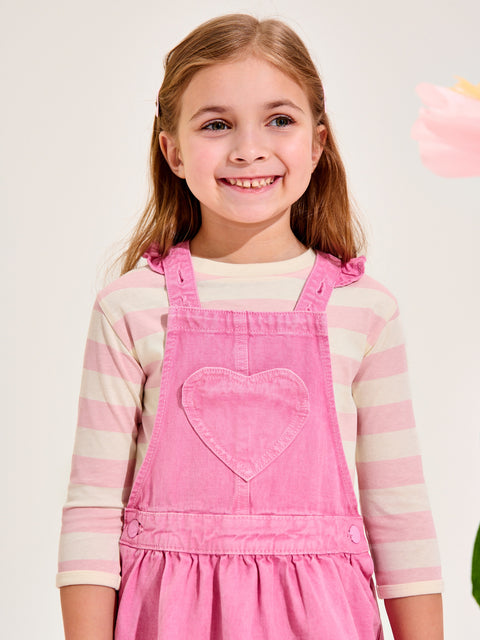 Sinsay Girl's Pink Denim Strappy Dress|Sinsay In Lebanon