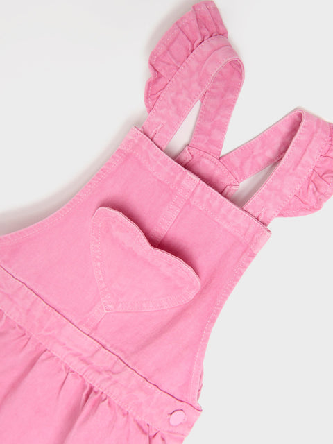 Sinsay Girl's Pink Denim Strappy Dress|Sinsay In Lebanon