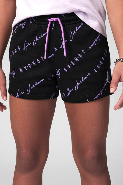 Jordan Girl's Black Short ABFK2155