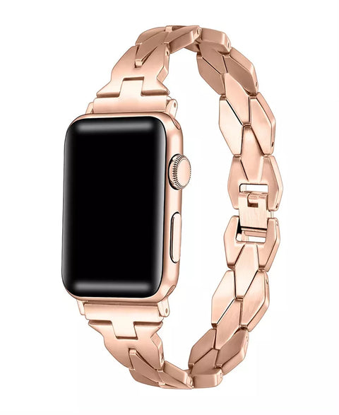 Posh Tech Unisex Rose Gold Ava Stainless Steel Band for Apple Watch |Posh Tech In Lebanon