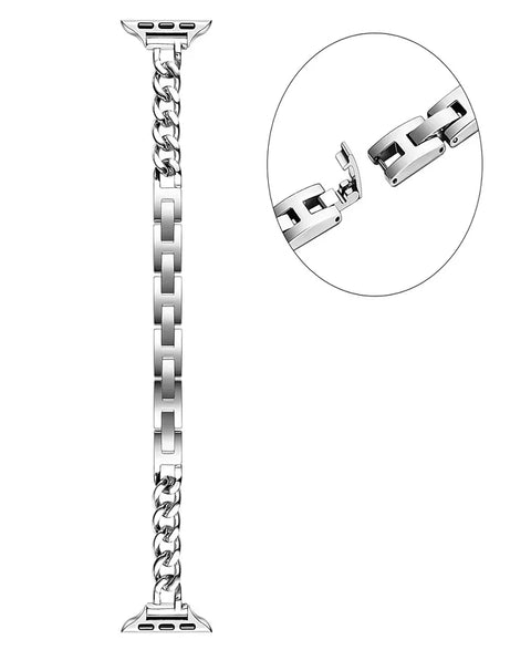 Posh Tech Unisex Nikki Skinny Stainless Steel Band for Apple Watch |Posh Tech In Lebanon