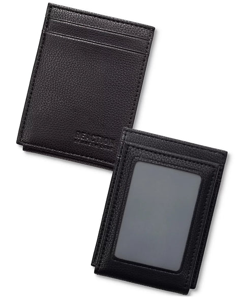 Kenneth Cole Reaction Men's Black Wallet & Money Clip Set | Kenneth Cole Reaction In Lebanon