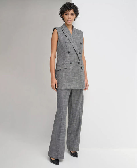 Calvin Klein Women's Black High-Rise Belted Wide-Leg Pants | Calvin Klein In Lebanon