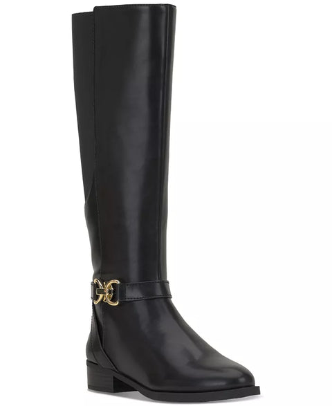 INC International Concepts Women's Black Faron Knee High Boots | INC International Concepts In Lebanon
