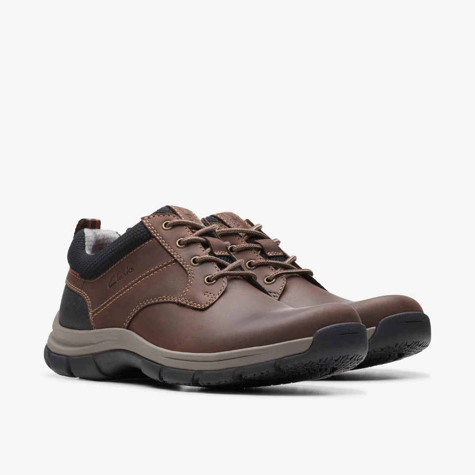 Clarks Men's Brown Walpath Low Sneakers