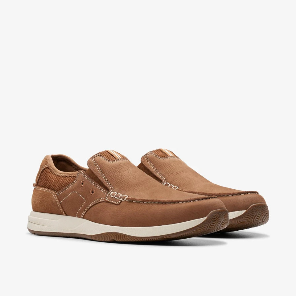 Clarks Men's Brown Sailview Step Loafers