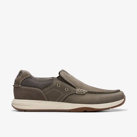 Clarks Collection Men's Taupe Nubuck Sailview Step Loafer | Clarks In Lebanon