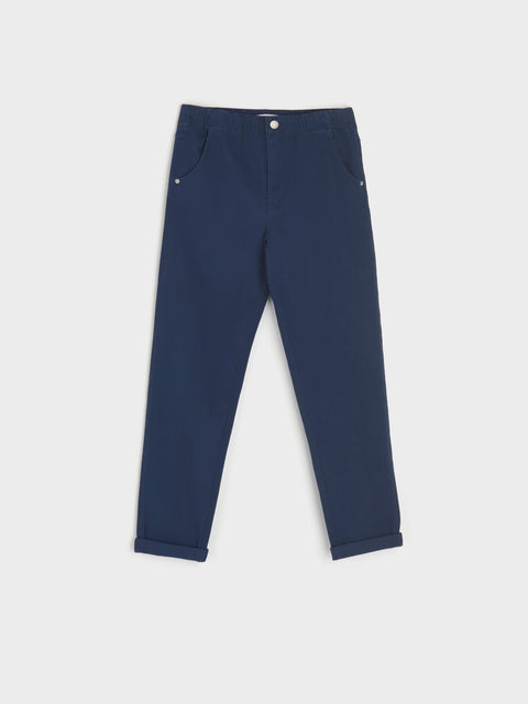 Sinsay Boy's Navy Chino Trousers | Sinsay In Lebanon