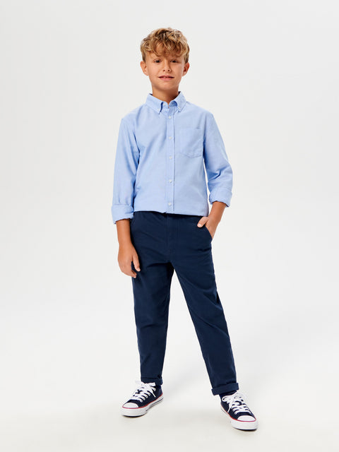 Sinsay Boy's Navy Chino Trousers | Sinsay In Lebanon