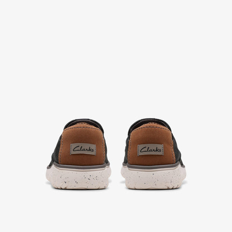 Clarks Men's Black Combi Relaxlite Step Loafers | Clarks In Lebanon