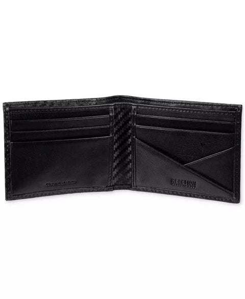 Kenneth Cole Reaction Men's Black Techni Cole Rfid Leather Slimfold Wallet | Kenneth Cole Reaction In Lebanon