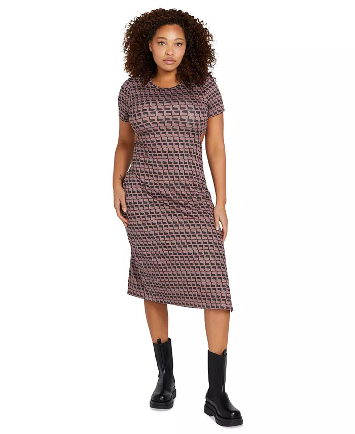 Volcom Women's Multicolor Short Sleeve Long Dress | Volcom In Lebanon