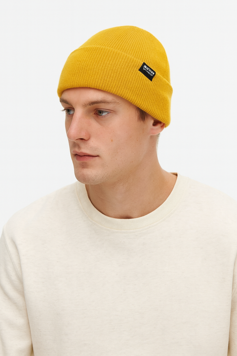 Sinsay Man's Mustard Beanie Hat | Sinsay In Lebanon