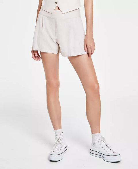 Rewash Women's Beige Classic Shorts | Rewash In Lebanon