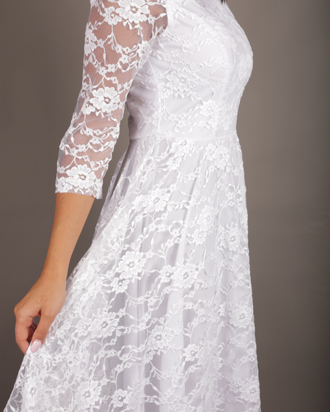 Nuvola Women's White Dress 1000000287860 FA306