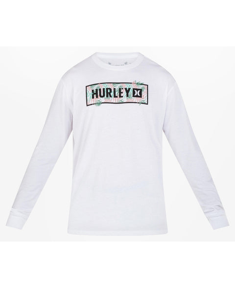 Hurley Men's White Everyday Boxed Up Blouse | Hurley In Lebanon