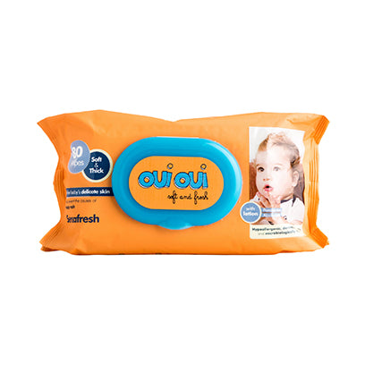 Oui Oui Wet Wipes Sensa Fresh 80 Sheets | Oui Oui In Lebanon