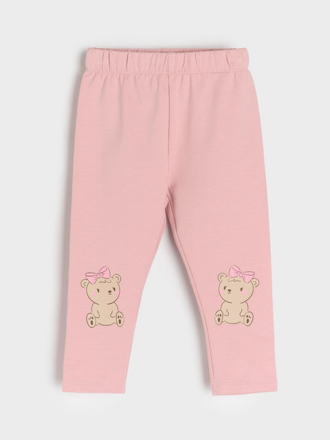 Sinsay Baby Girl's Pink/Beige Thick Knit Leggings 2-Pack | Sinsay In Lebanon