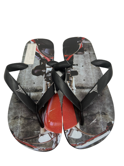 Tarso Marques  Unisex Black Slippers 219510-9 SA1 (SHR)