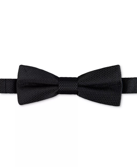 Calvin Klein Men's Black Textured Solid Bow Tie | Calvin Klein In Lebanon