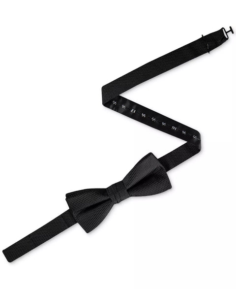 Calvin Klein Men's Black Textured Solid Bow Tie | Calvin Klein In Lebanon