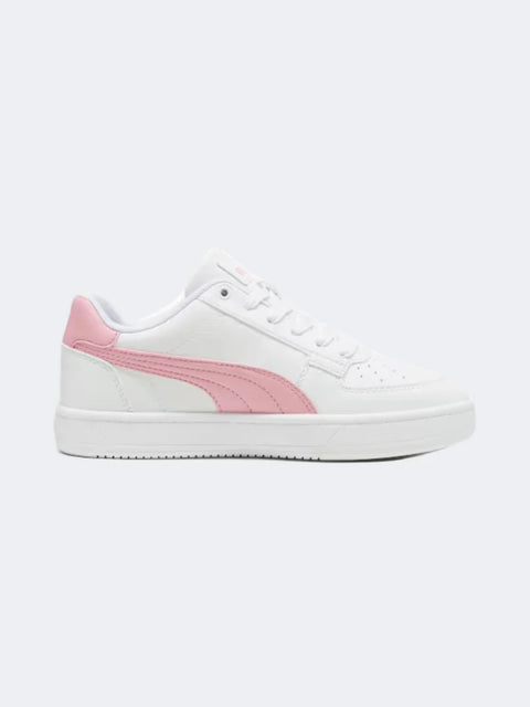 Puma Girl's White & Pink Caven 2 Lifestyle Sneaker | Puma In Lebanon