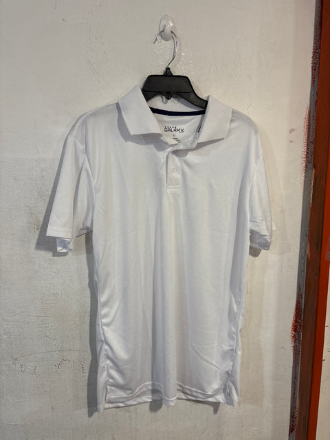 Galaxy   Men's White Basic Polo T-Shirts    | Galaxy  in Lebanon