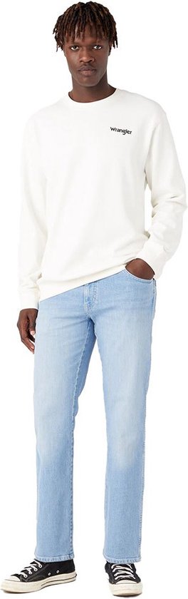 Wrangler Men's White Wrangler Graphic Sweater | Wrangler In Lebanon